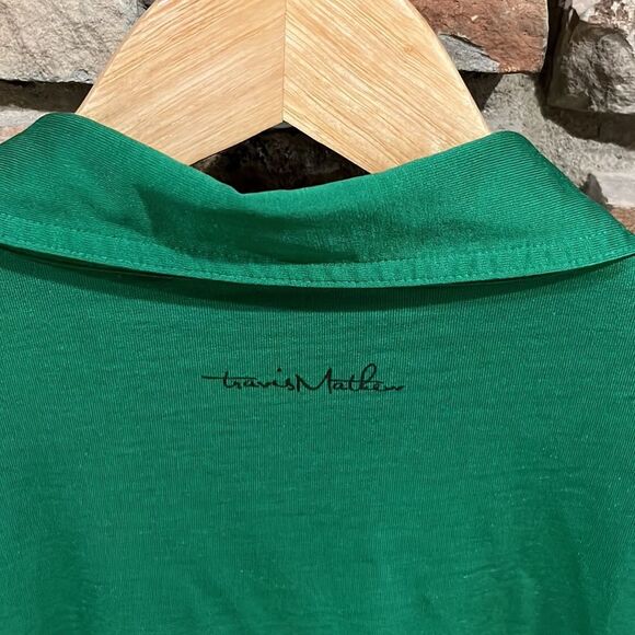 Travis Mathew Kelly Green Pima Cotton Blend Golf Polo - Picture 8 of 10